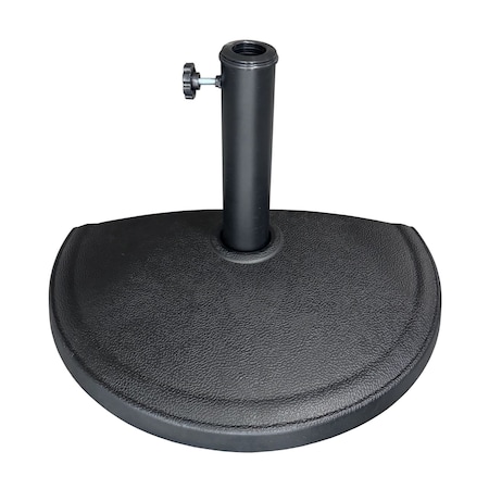 Us Weight Half Round 20 lb Patio Umbrella Base, 19.25-inch Width x 12.25-inch Height FUBHFB